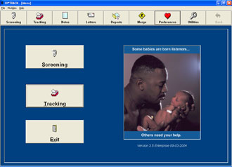 HiTrack 3.5 version software screenshot